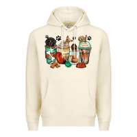 Tofu dog coffee cups Premium Hoodie - Zillion Design Studio