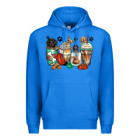 True Royal dog coffee cups Premium Hoodie - Zillion Design Studio