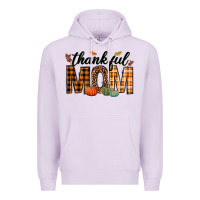 Lilac thankful mom Premium Hoodie - texasbilliewilder