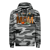 Slate Camo thankful mom Premium Hoodie - texasbilliewilder