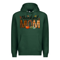 Sports Green thankful mom Premium Hoodie - texasbilliewilder