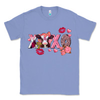 Colony Blue Xoxo Baby Cow Valentine's Day Classic Tee - FaDigitalArtStudio