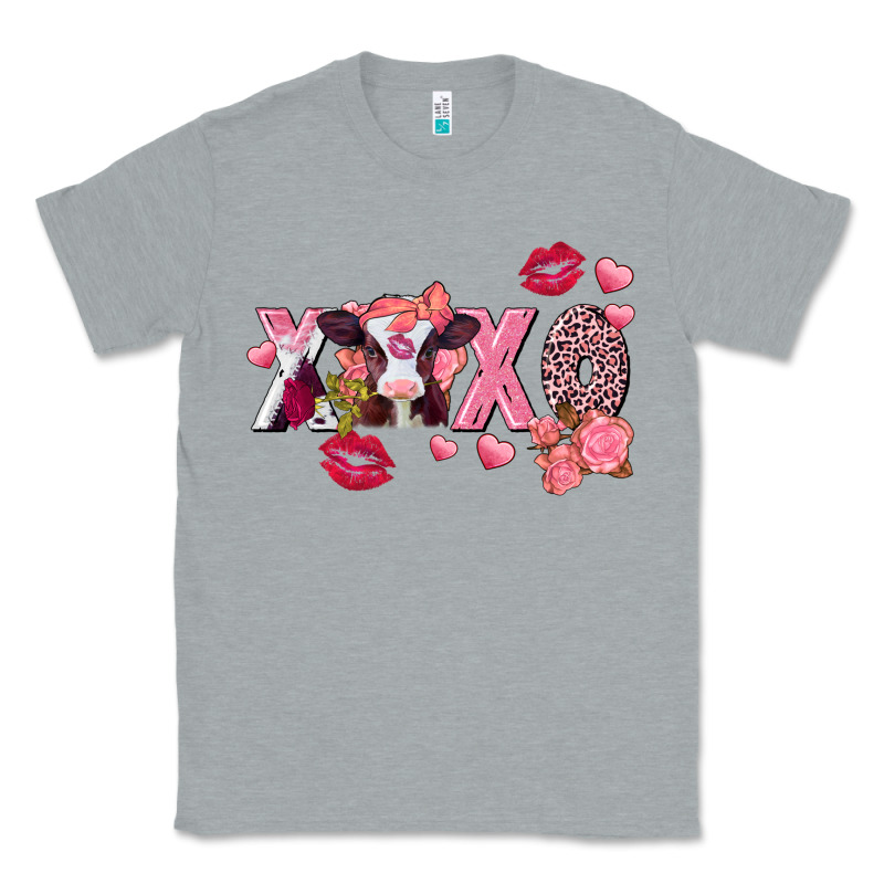 Xoxo Baby Cow Valentine's Day Classic Tee by FaDigitalArtStudio | Teevron