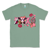 Sage Xoxo Baby Cow Valentine's Day Classic Tee - FaDigitalArtStudio