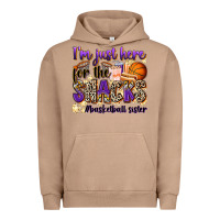 Pigment Burro i'm just here for the snacks #basketball sister Urban Hoodie - Zillion Design Studio