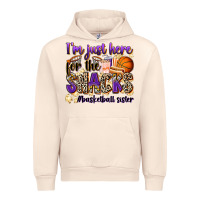 Sandshell i'm just here for the snacks #basketball sister Urban Hoodie - Zillion Design Studio