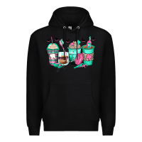 Black dentist coffee cups Premium Hoodie - Zillion Design Studio