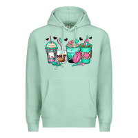 Seafoam dentist coffee cups Premium Hoodie - Zillion Design Studio