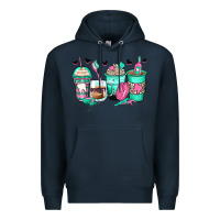 Navy dentist coffee cups Premium Hoodie - Zillion Design Studio