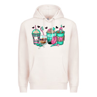 Pale Pink dentist coffee cups Premium Hoodie - Zillion Design Studio