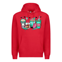 Red dentist coffee cups Premium Hoodie - Zillion Design Studio