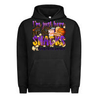 Pigment Black i'm just here for the snacks #basketball brother Urban Hoodie - Zillion Design Studio