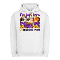 Pigment Lunar Rock i'm just here for the snacks #basketball brother Urban Hoodie - Zillion Design Studio