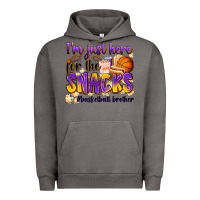 Pigment Tornado i'm just here for the snacks #basketball brother Urban Hoodie - Zillion Design Studio