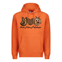 Carrot peace love cockapoo Premium Hoodie - RanaPortraitStore