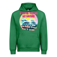Emerald if youre testing my waters tbw Urban Hoodie - texasbilliewilder