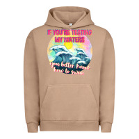 Pigment Burro if youre testing my waters tbw Urban Hoodie - texasbilliewilder