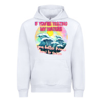White if youre testing my waters tbw Urban Hoodie - texasbilliewilder