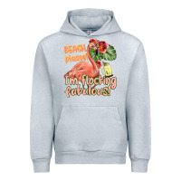 Heather Grey im flocking fabulous Urban Hoodie - texasbilliewilder