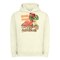 Pigment Pistachio im flocking fabulous Urban Hoodie - texasbilliewilder