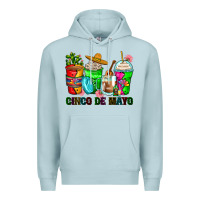 Blue Mist cinco de mayo coffee cups Premium Hoodie - Zillion Design Studio