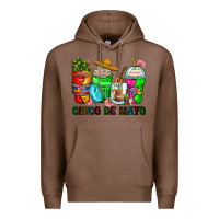 Chestnut cinco de mayo coffee cups Premium Hoodie - Zillion Design Studio
