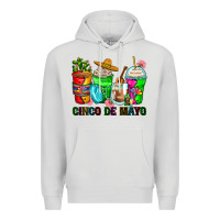 Dove Grey cinco de mayo coffee cups Premium Hoodie - Zillion Design Studio