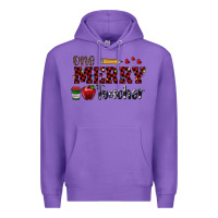 Purple one merry teacher Premium Hoodie - RanaPortraitStore