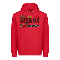 Red one merry teacher Premium Hoodie - RanaPortraitStore