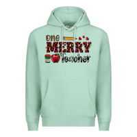 Seafoam one merry teacher Premium Hoodie - RanaPortraitStore