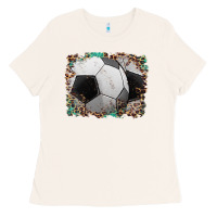 Bone sports soccer background Ladies Tee - Artiststas