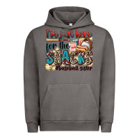 Pigment Tornado i'm just here for the snacks #baseball sister Urban Hoodie - Zillion Design Studio