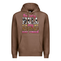 Chestnut the only hell my momma ever raised Premium Hoodie - texasbilliewilder