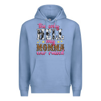 Colony Blue the only hell my momma ever raised Premium Hoodie - texasbilliewilder