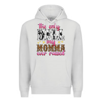 Dove Grey the only hell my momma ever raised Premium Hoodie - texasbilliewilder