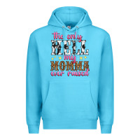 Ocean Blue the only hell my momma ever raised Premium Hoodie - texasbilliewilder