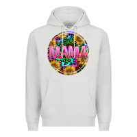Dove Grey tie dye mama Premium Hoodie - texasbilliewilder