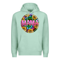 Seafoam tie dye mama Premium Hoodie - texasbilliewilder