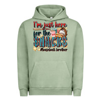 I'm Just Here For The Snacks #baseball Brother Urban Hoodie | Teevron