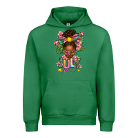 Emerald july girl afro woman summer Urban Hoodie - texasbilliewilder