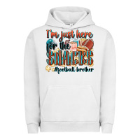 Pigment Lunar Rock i'm just here for the snacks #american football br Urban Hoodie - Zillion Design Studio