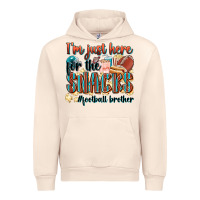 Sandshell i'm just here for the snacks #american football br Urban Hoodie - Zillion Design Studio