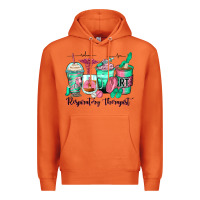 Carrot respiratory therapist coffee cups Premium Hoodie - Zillion Design Studio