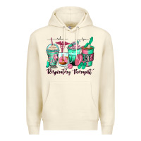 Sandshell respiratory therapist coffee cups Premium Hoodie - Zillion Design Studio