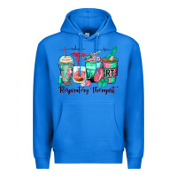 True Royal respiratory therapist coffee cups Premium Hoodie - Zillion Design Studio