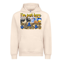 Sandshell i'm just here for the snacks volleyball Urban Hoodie - Zillion Design Studio
