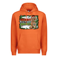 Carrot merry and bright cockapoo Premium Hoodie - RanaPortraitStore