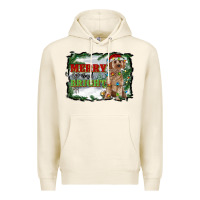 Tofu merry and bright cockapoo Premium Hoodie - RanaPortraitStore
