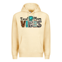 Pina Colada tired mom vibes Premium Hoodie - texasbilliewilder