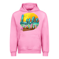 Fuchsia Pink lake junkie Urban Hoodie - texasbilliewilder